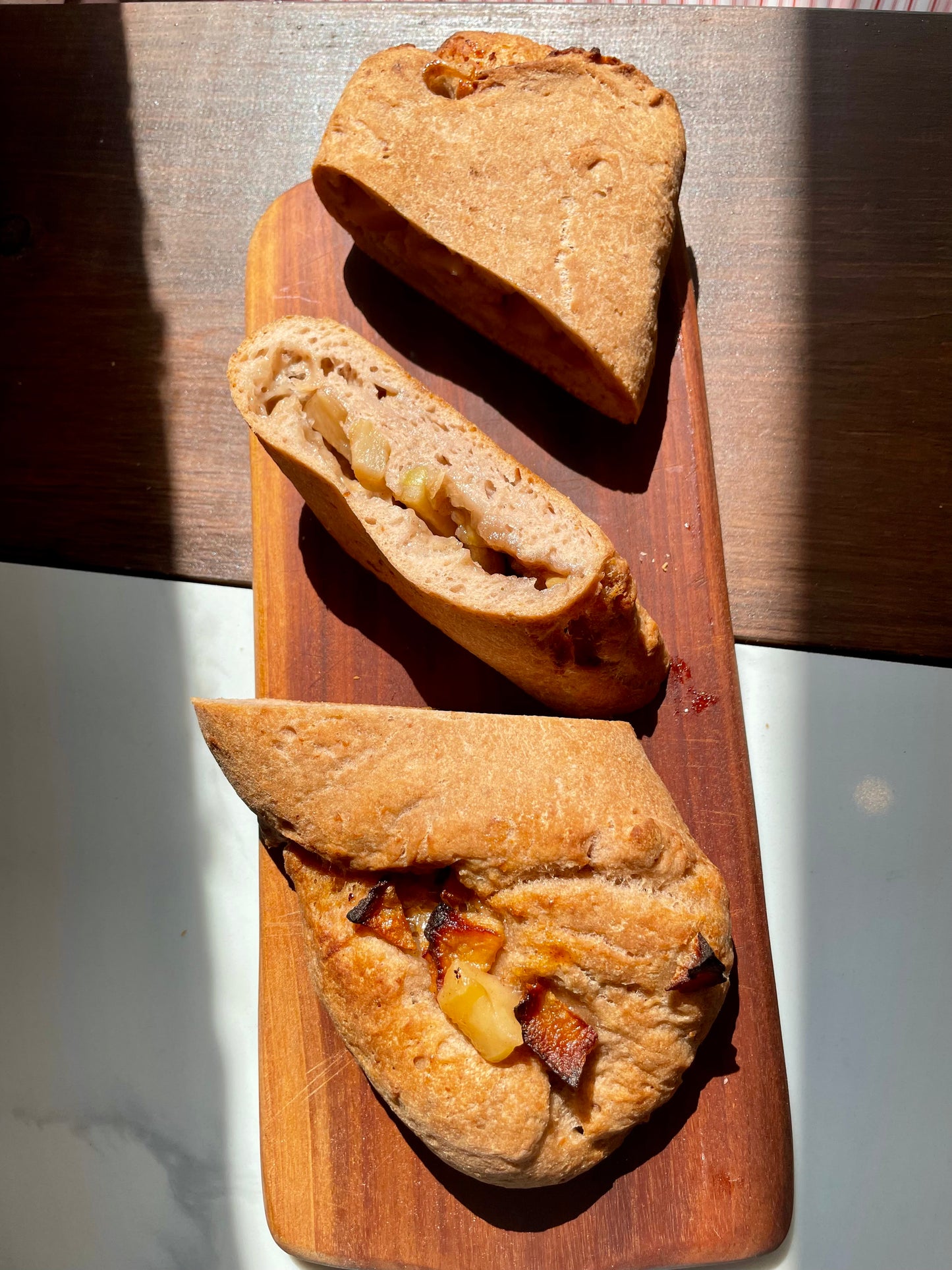 PAIN DU MOIS: Pain roulé aux pommes