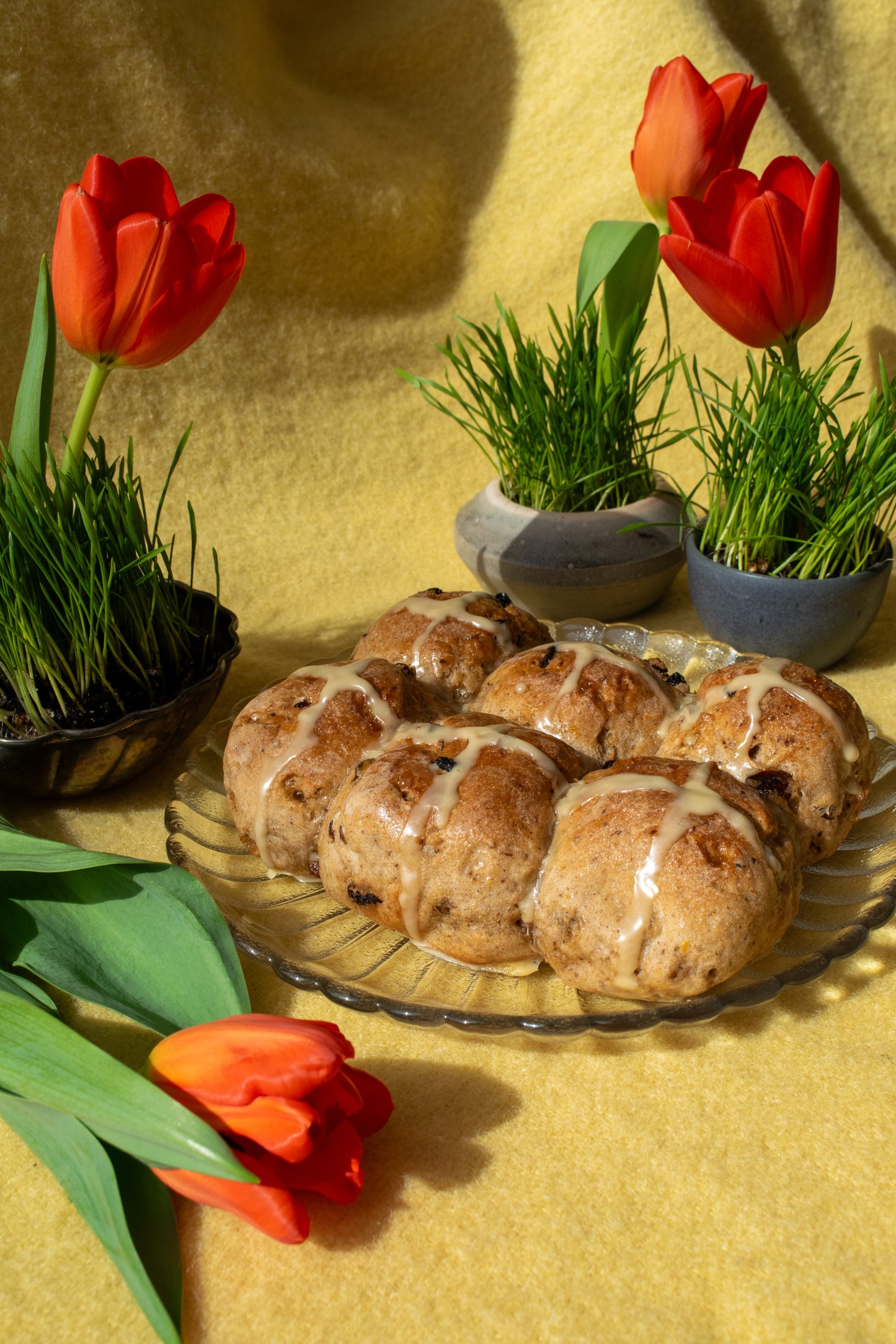 Hot cross buns