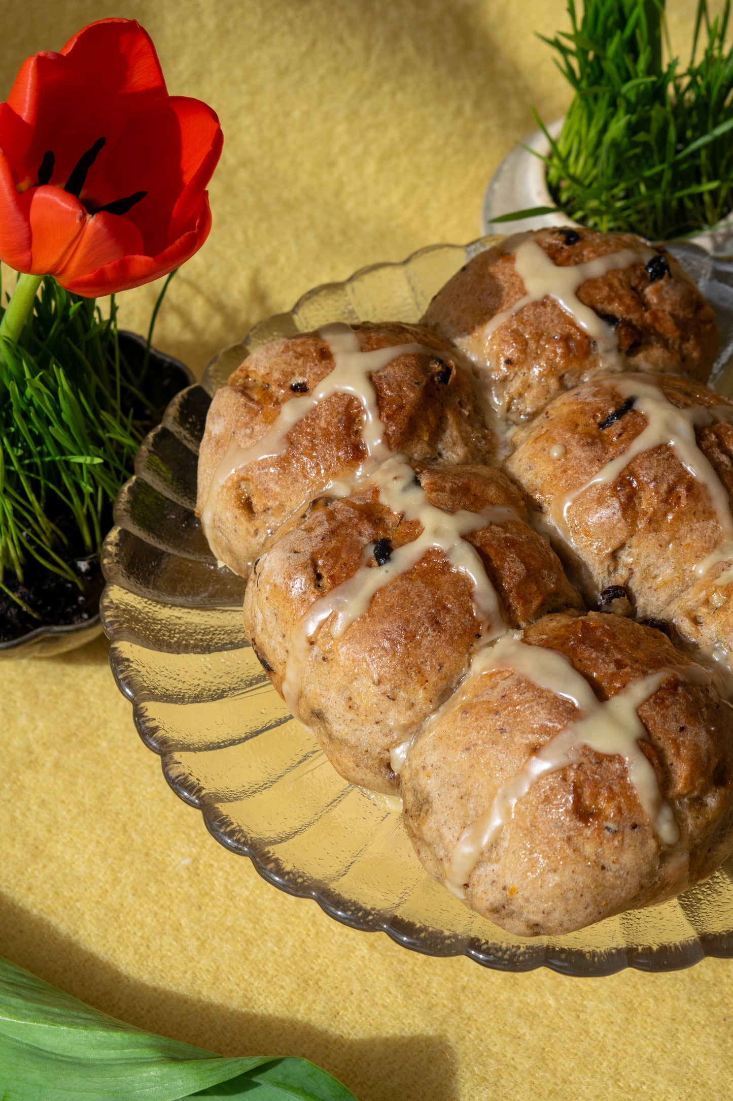 Hot cross buns