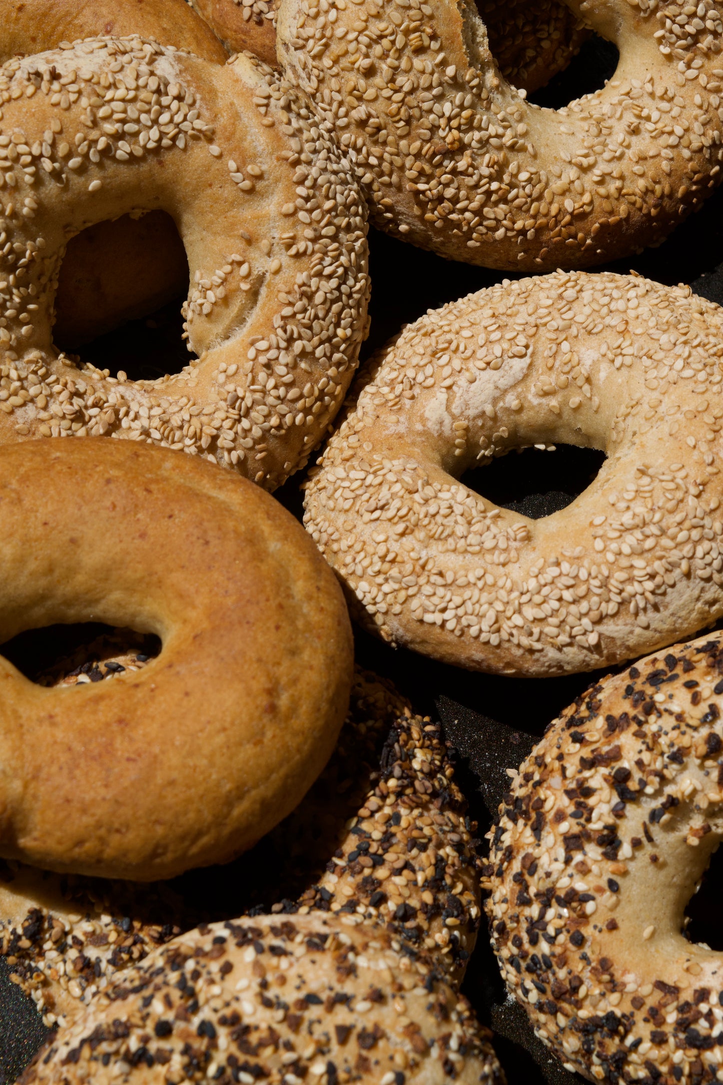 Pain du mois: Bagels au sésame (4)