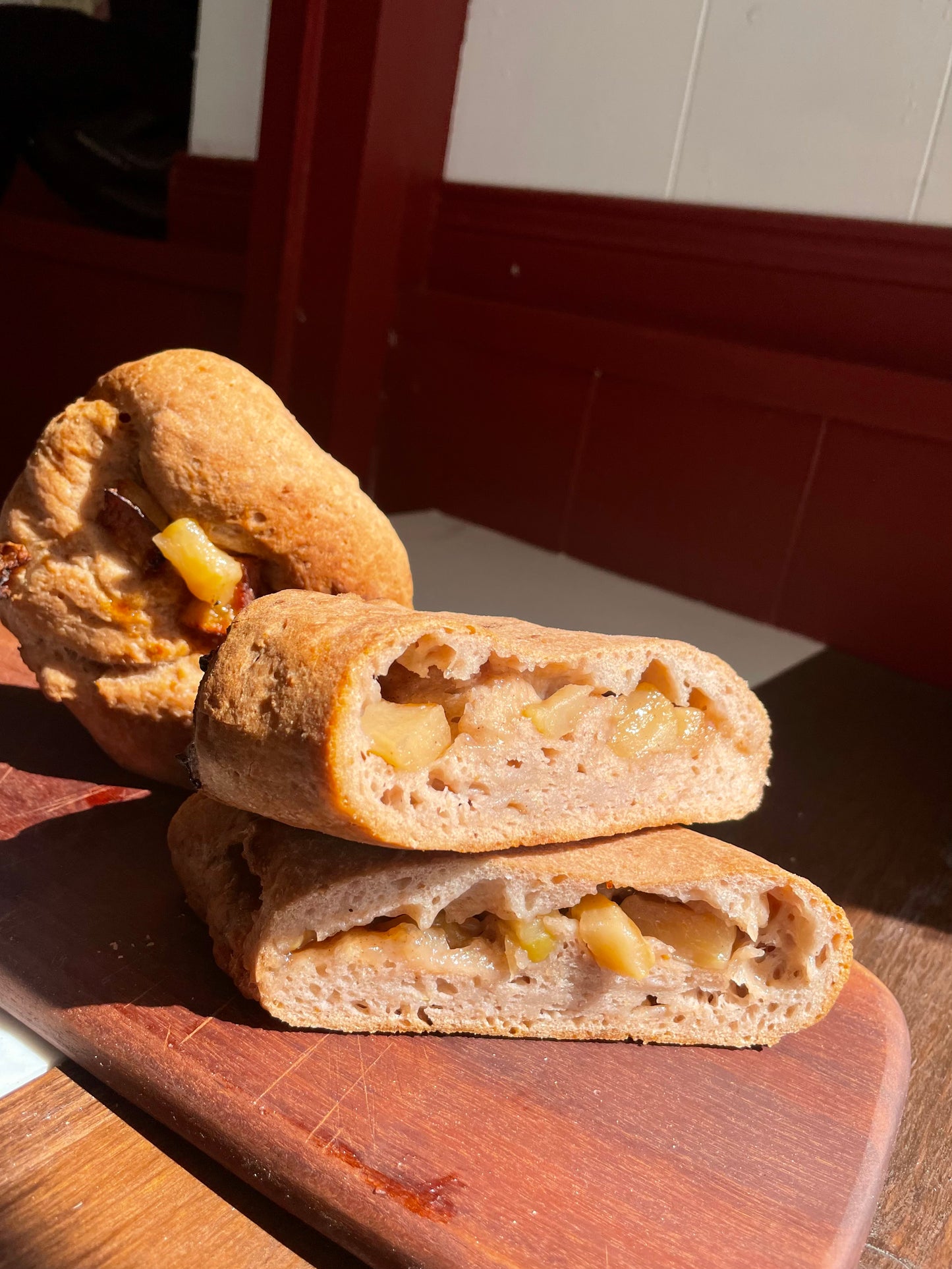 PAIN DU MOIS: Pain roulé aux pommes