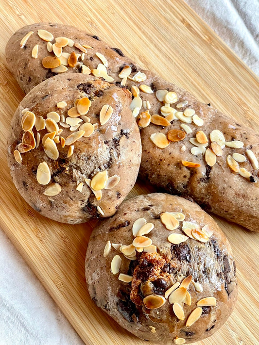 PAIN DU MOIS: Pain chocolat et pâte d'amande